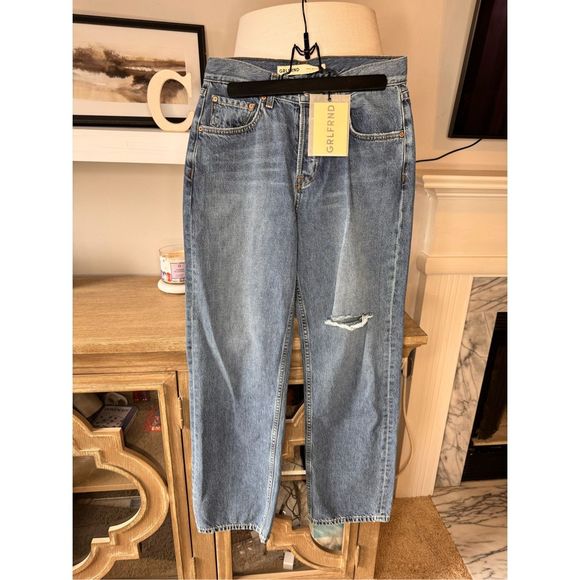 GRLFRND NWT Bella Low Rise Boyfriend in Balboa Park Women’s Size 23 - Picture 5 of 12